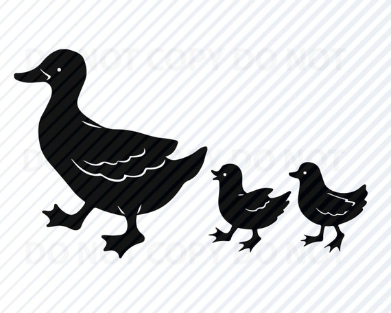 Download Ducks Svg Files Clipart Clip Art Duck Silhouette Vector Etsy PSD Mockup Templates