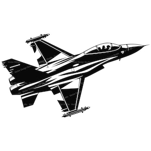 Fighter Jet  Svg & PNG Files, Military Plane Clipart Silhouette Vector Image, Patriotic pilot SVG For T shirt Design Transparent Background