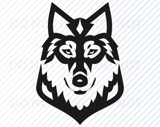 Wolf Head SVG | Timberwolf SVG | Canine SVG | Hunting Svg | Cricut ...
