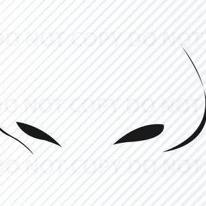 Neus SVG-bestand - neus Vector afbeeldingen Clipart silhouetten - gezicht ontwerpelement Eps, Png, Dxf - illustraties Facial elementen voor ontwerp