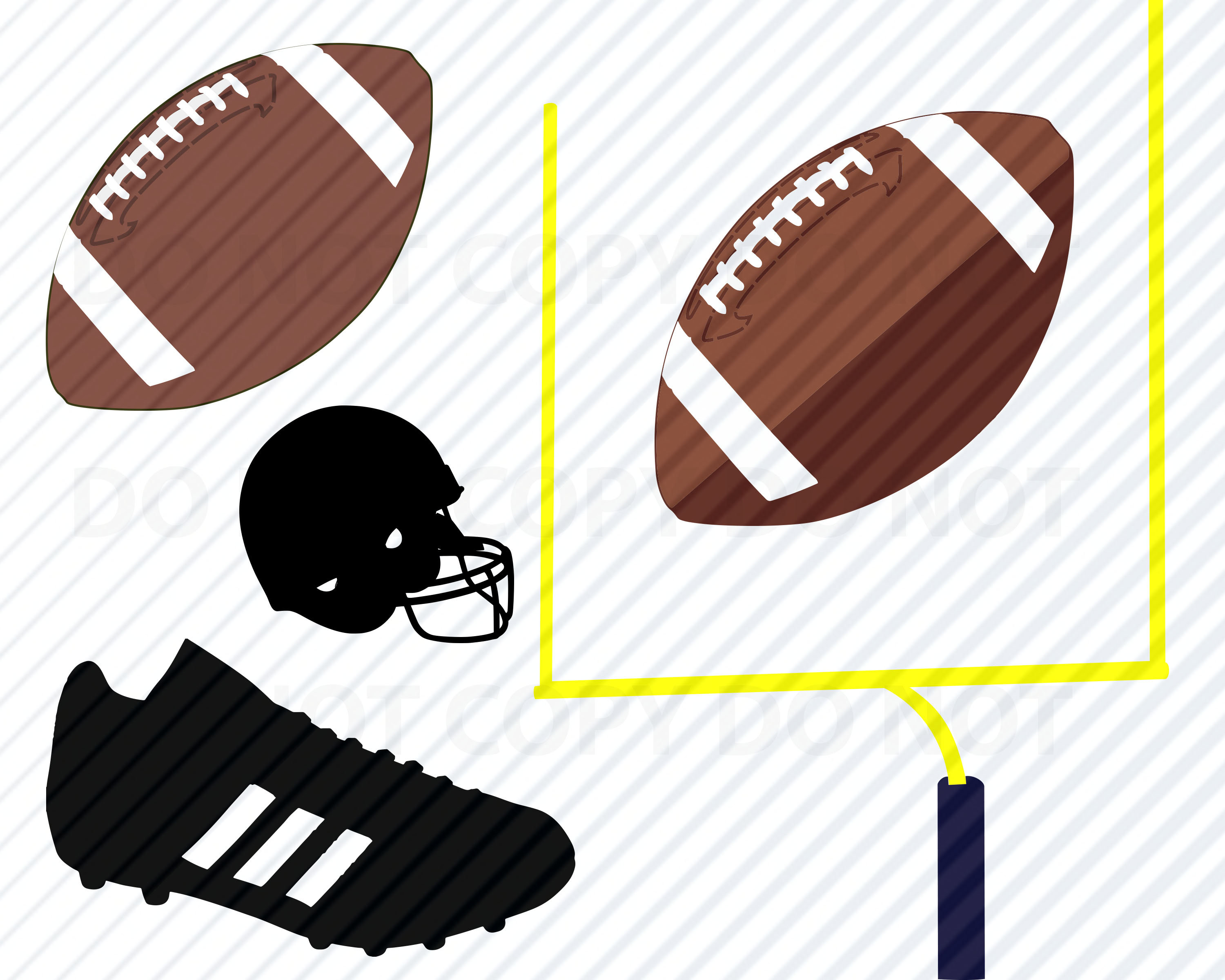 Download Football SVG Files For Cricut Football Helmet Vector ...
