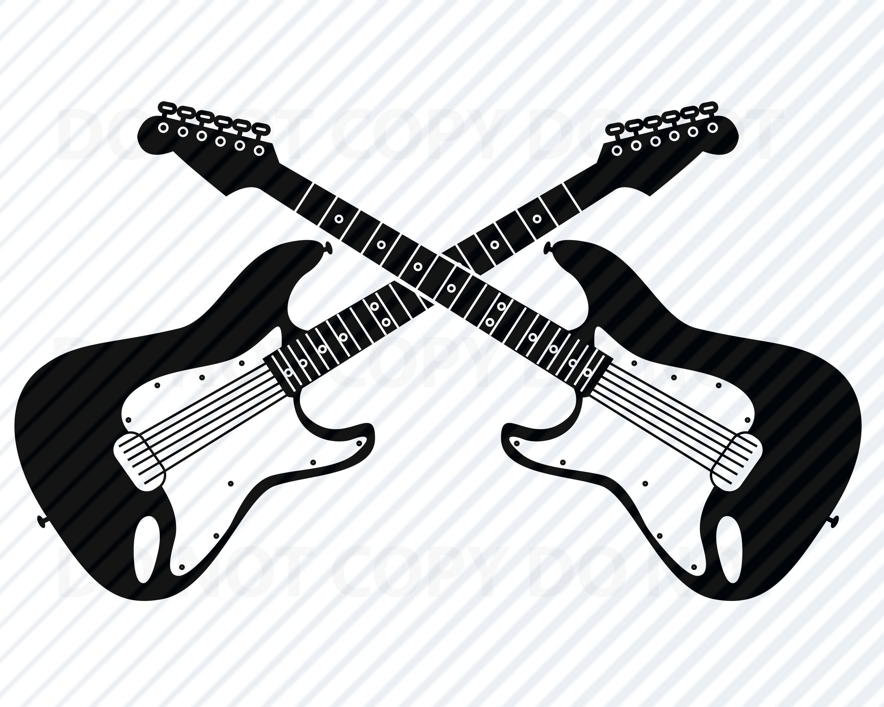 rock guitarist silhouette png