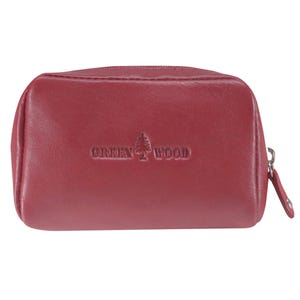 Kyo XL Portachiavi in pelle con tasca porta monete Portachiavi grande - 9 colori