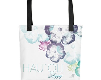 Hawaiian Hibiscus Floral Design Tote bag