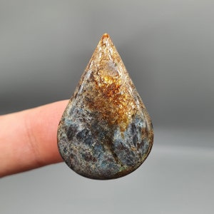 4,1 Mermaid Fuchsite with blue Kyanite cabochon Russian look my IG Freakenfru Dmitrii Danilov crystal Green Forest stone from Russia stone