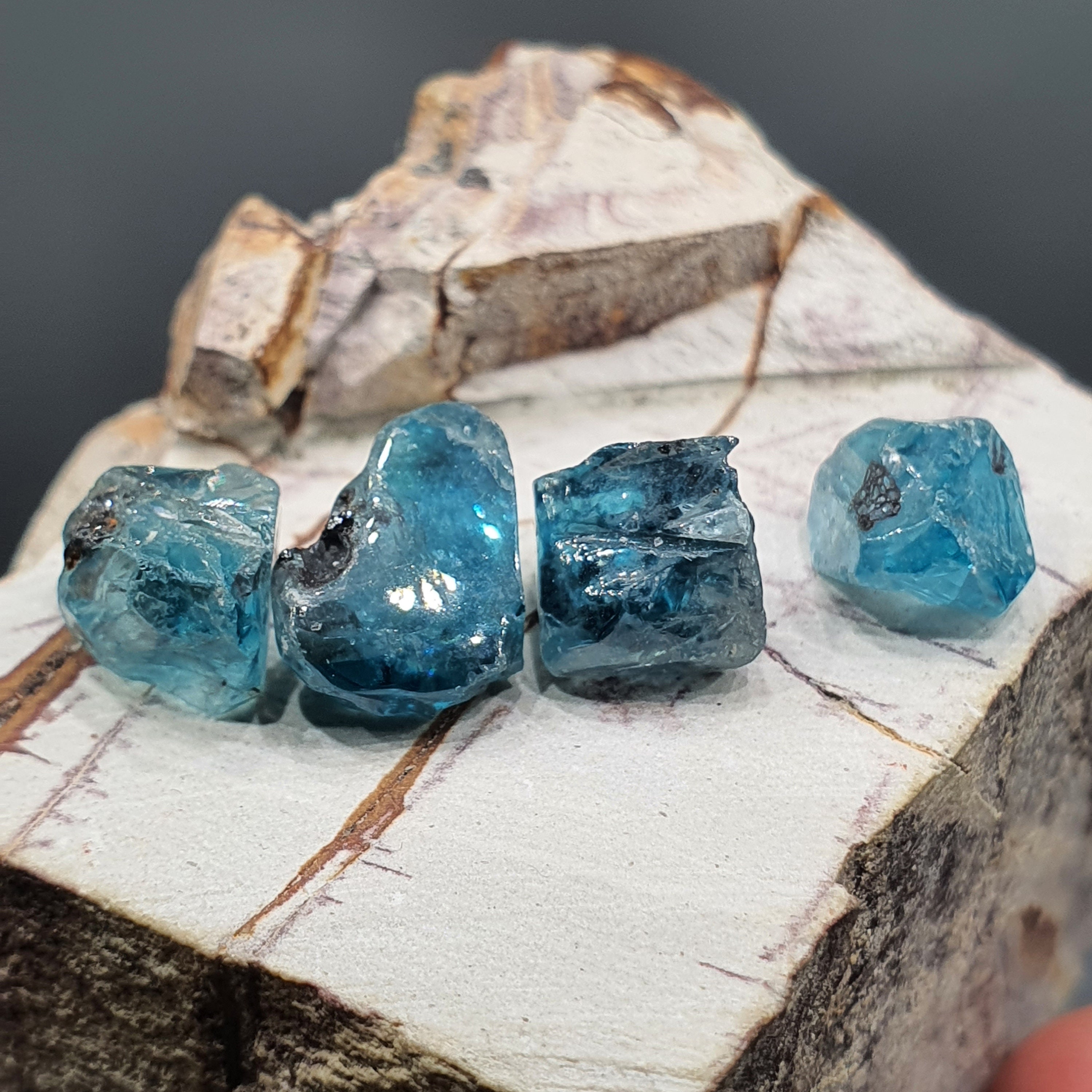 22.45 Ct Blue Zircon From Ratanakiri From Cambodia TOP CRYSTAL - Etsy 