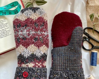 Womens Sweater Mittens