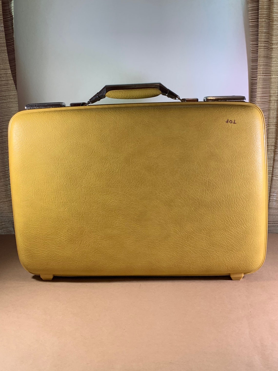 Vintage American Tourister Briefcase in Gold. | Etsy