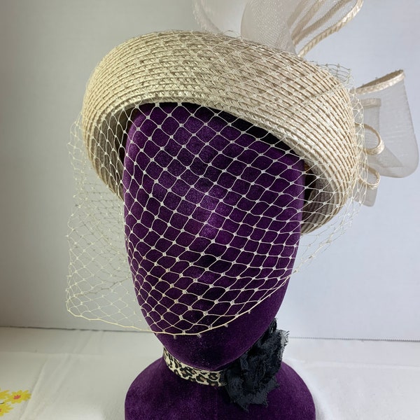 Ladies Vintage Hat with Bow