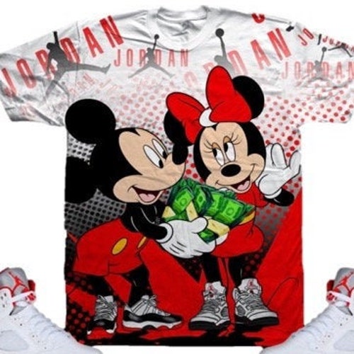 mickey mouse jordans