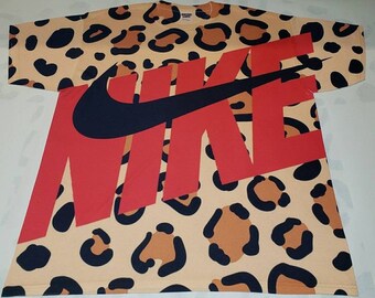 red and cheetah print air max 97