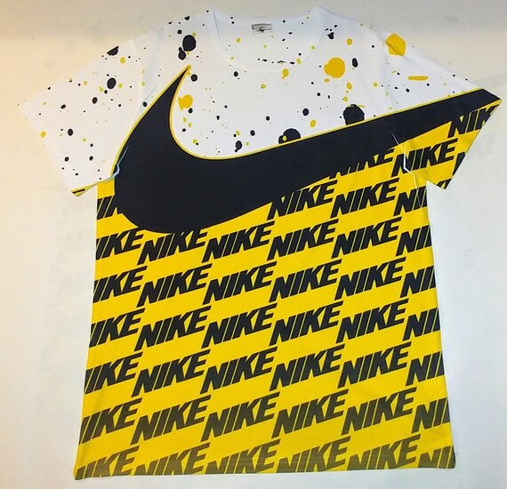 Custom Yellow Nike Inspired Shirt Air 