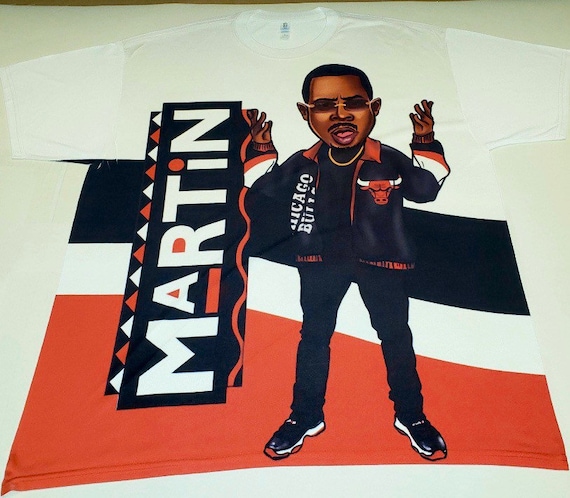 Custom Martin Shirt Jordan Bred 11 or 