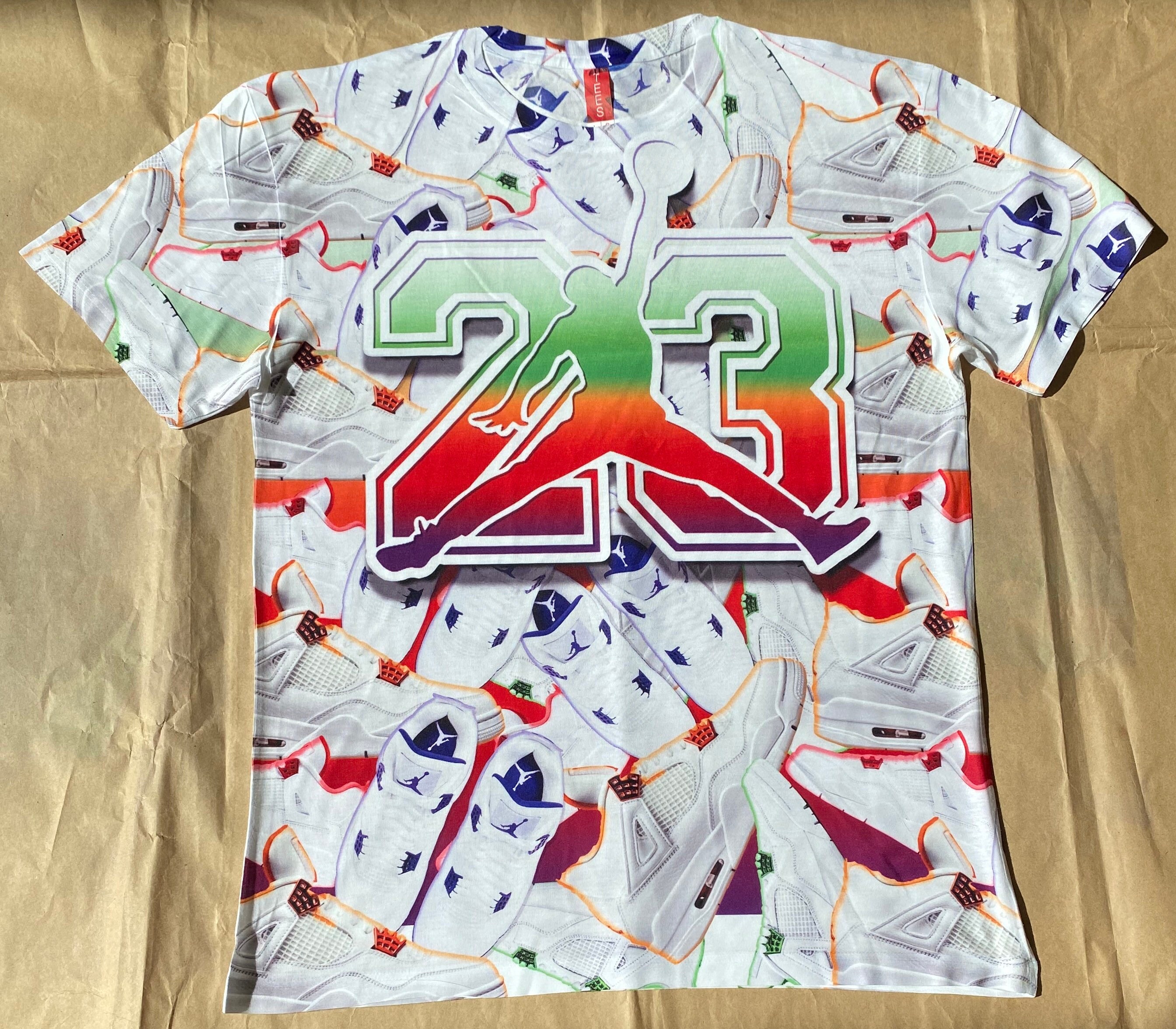 Shirt Air Jordan 4 Purple Metallic 