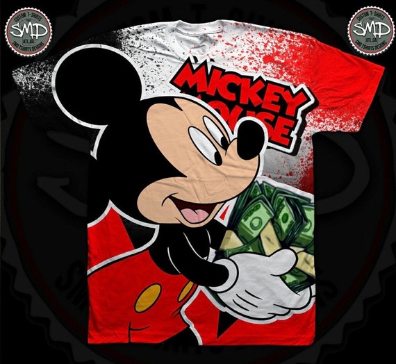 mickey mouse jordan shirt