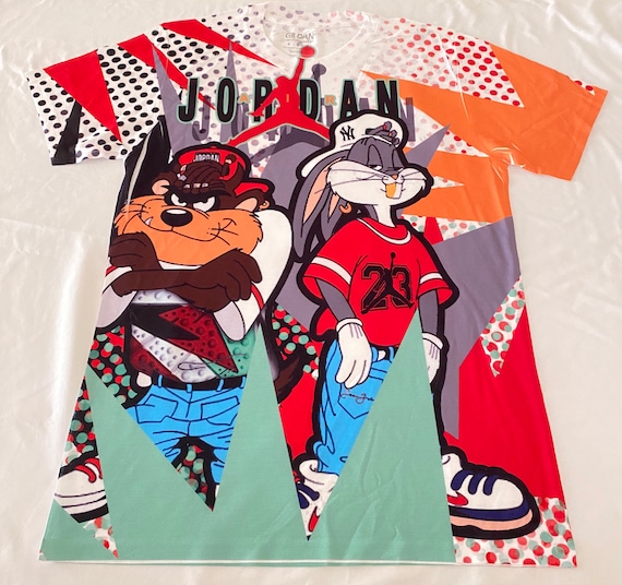 bugs bunny jordan shirt