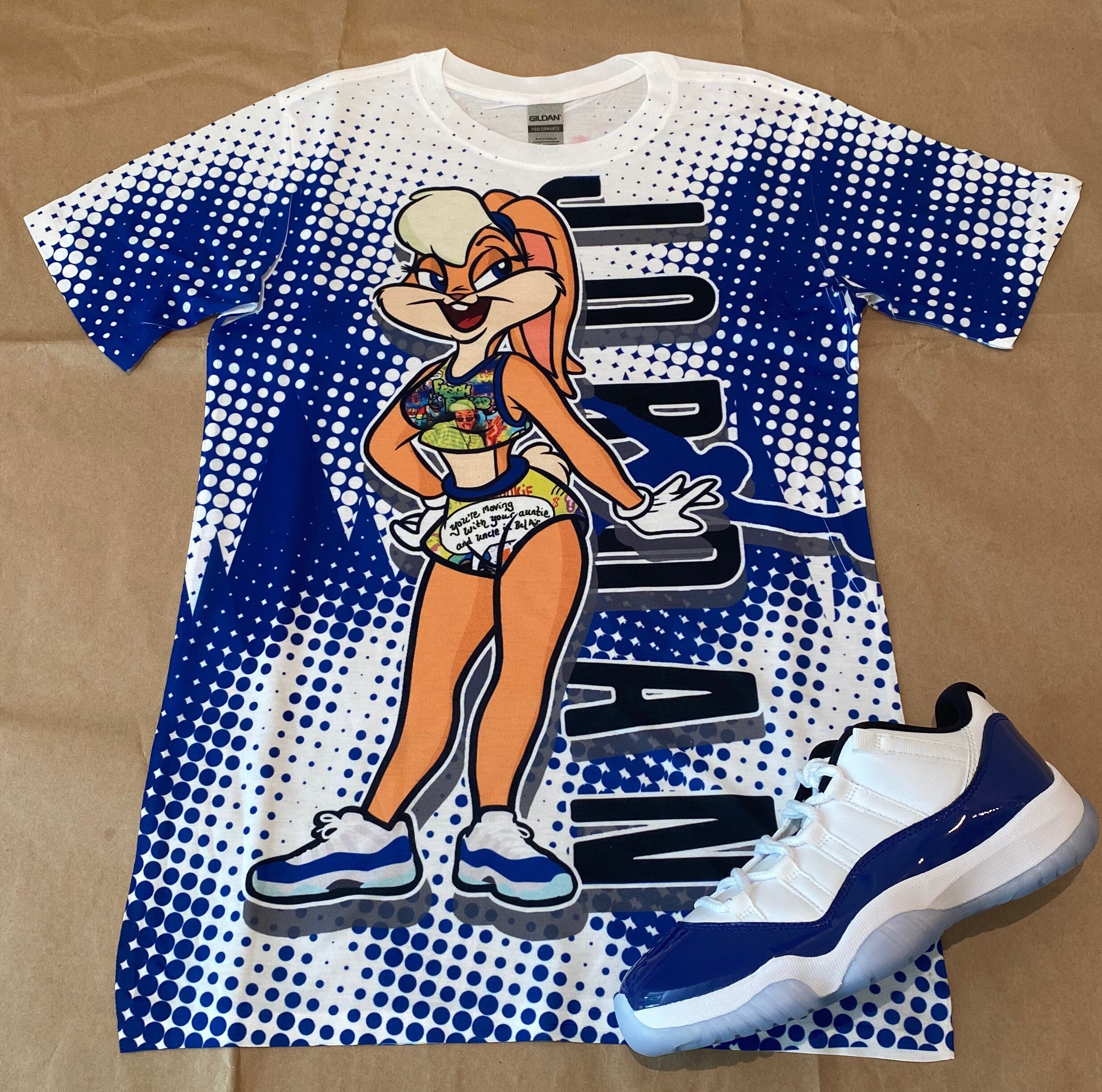 lola bunny shirt to match jordans