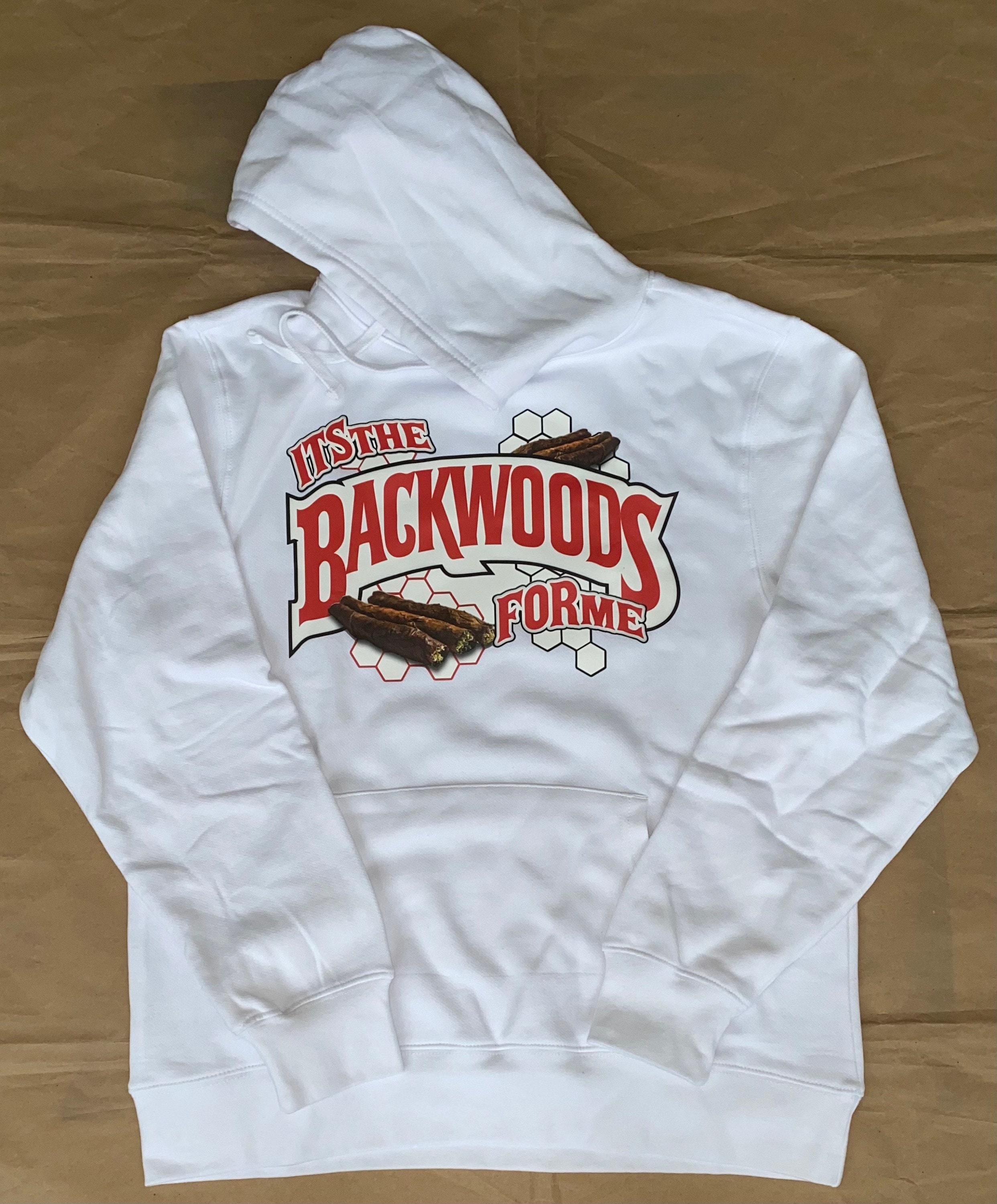 embroidered backwoods hoodie