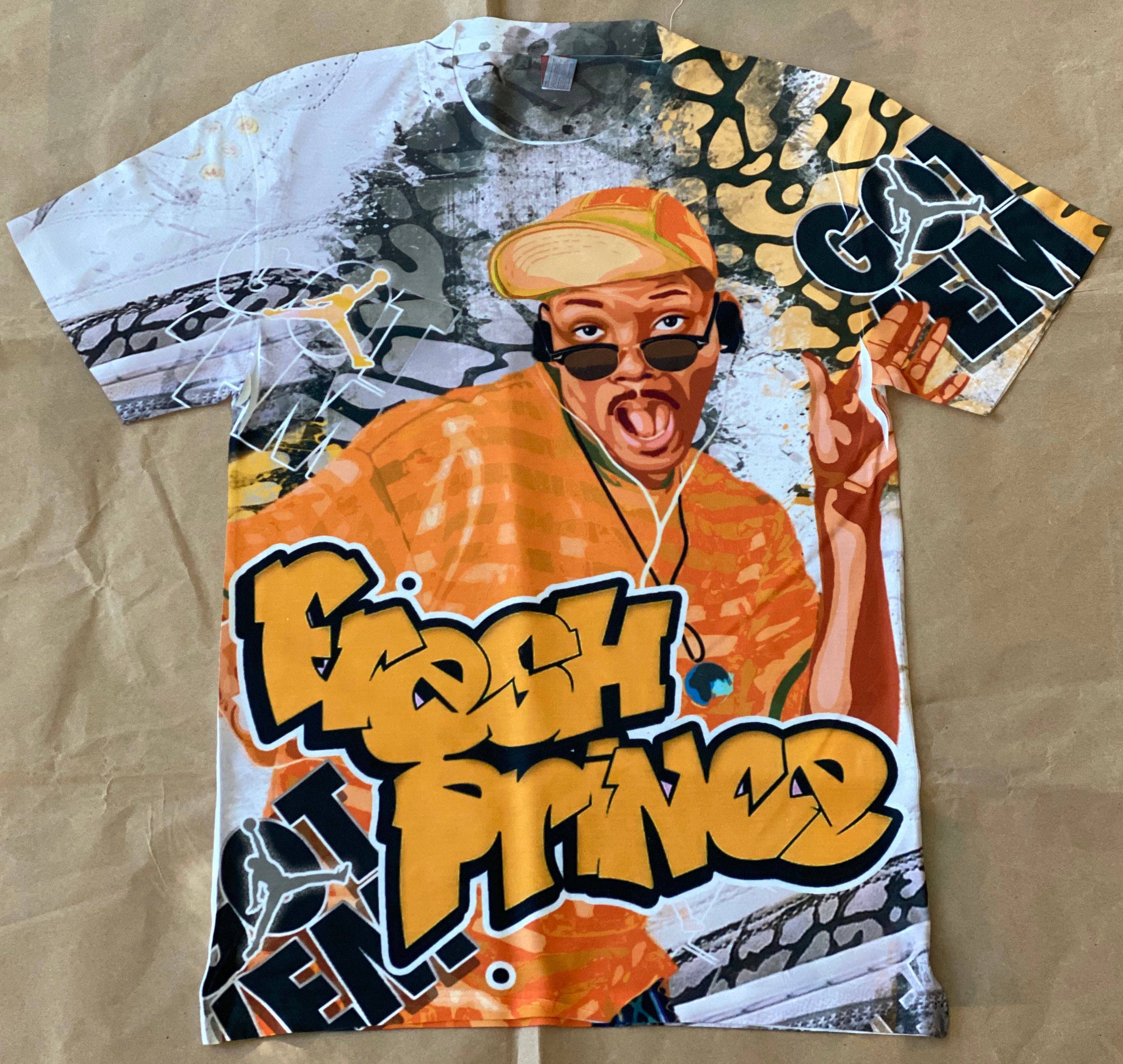Fresh Prince Laser Orange Shirt - Etsy