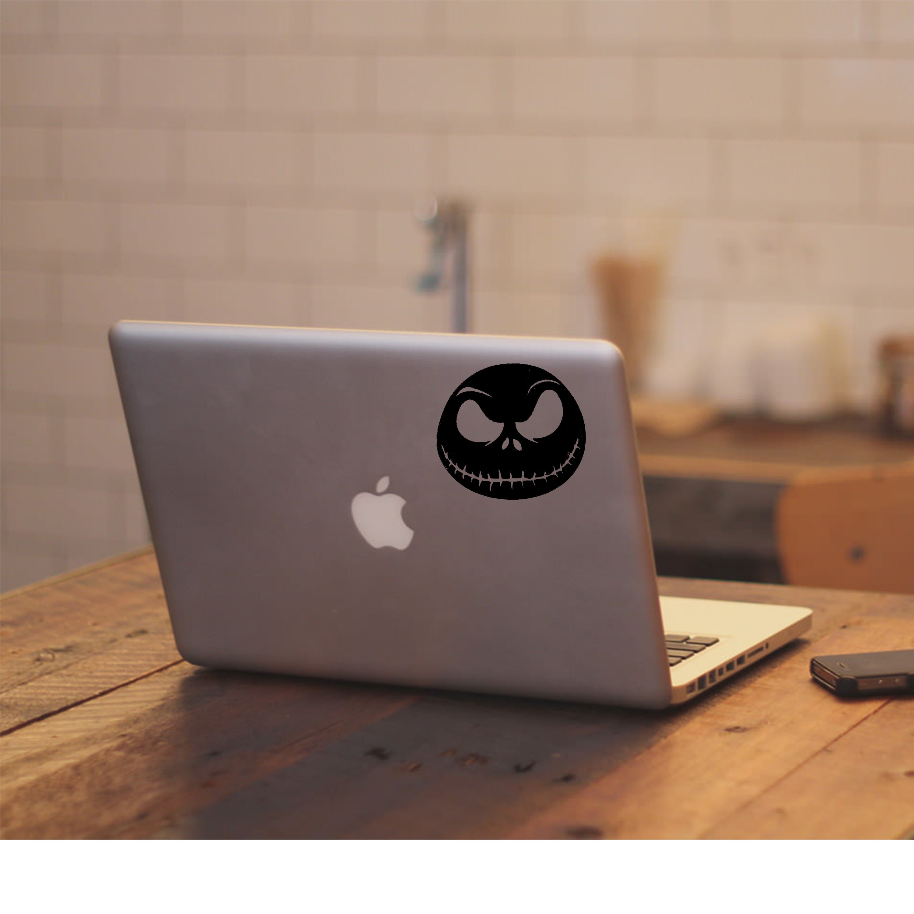 Jack Skellington Vinyl Decal Etsy