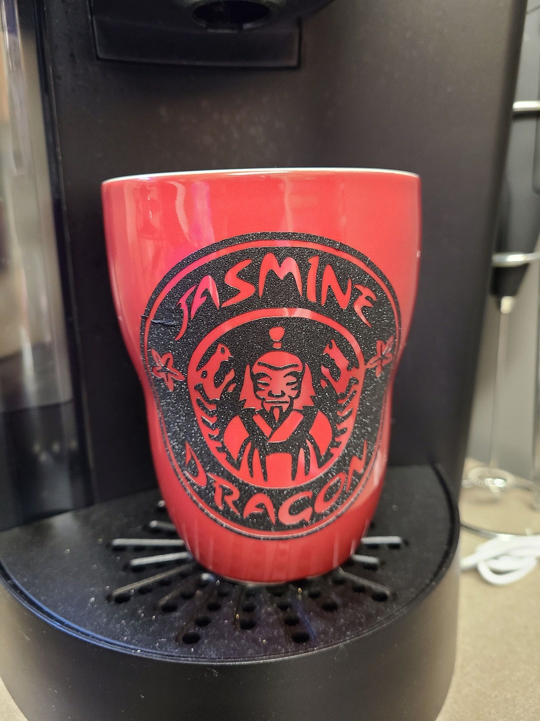 Jasmine Dragon Vinyl Decal Etsy