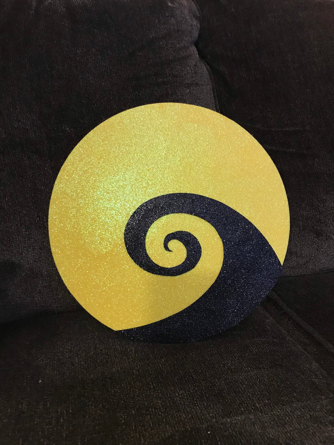 Nightmare before Christmas tree topper 12 inch yellow & Etsy