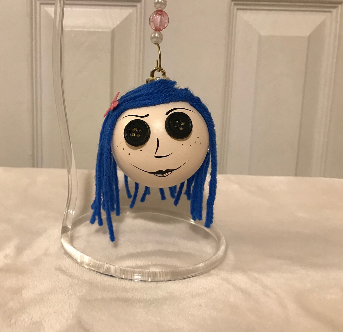 Coraline Christmas Ornament 