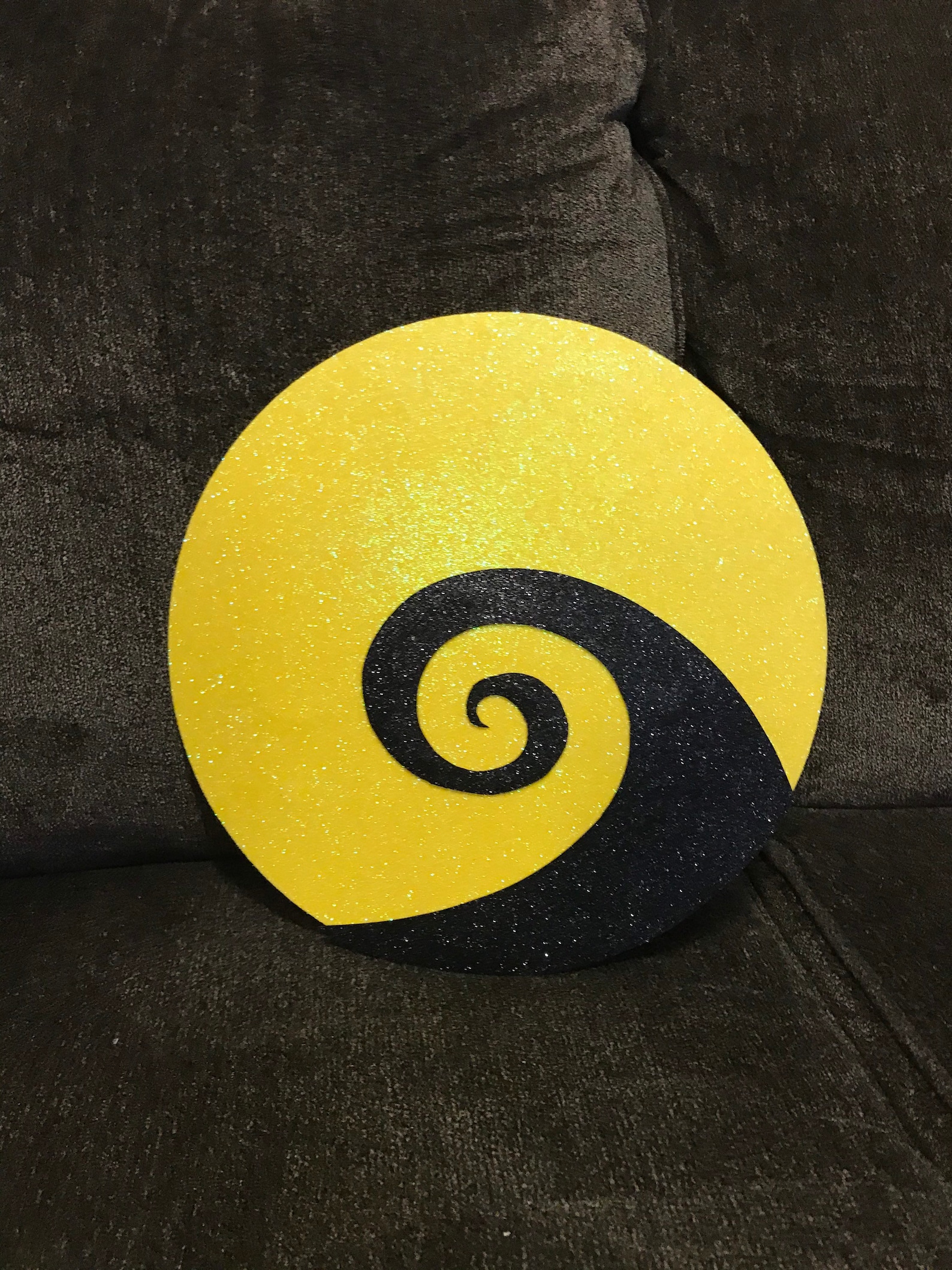 Nightmare before Christmas tree topper 12 inch yellow & Etsy