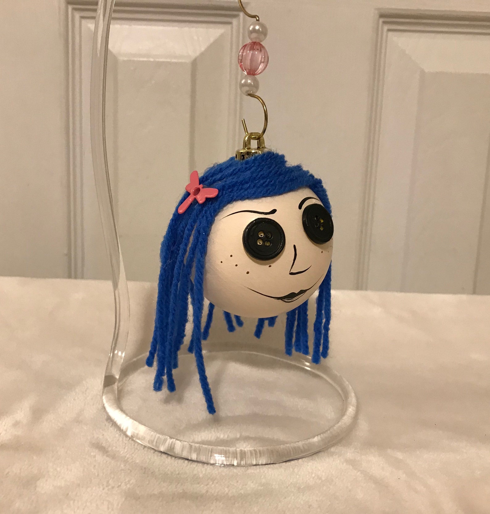 Coraline Christmas Ornament 