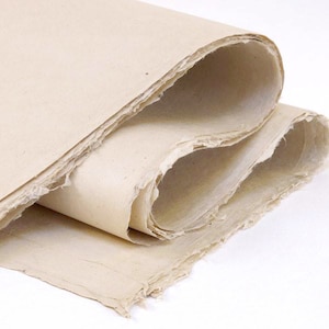 Carta da regalo Lokta fatta a mano con colori naturali, commercio equo e solidale ed ecologica