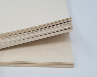 A4 Größe Natürliches Lokta Papier, nepalesisches Berg Lokta handgeschöpftes Papier, umweltfreundlich zum Drucken, Basteln - A4 Lokta Papier