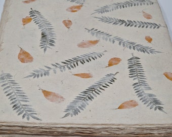 Deckle Edge Lokta Paper A4: Handmade Nepal Craft Paper - 20 Sheets