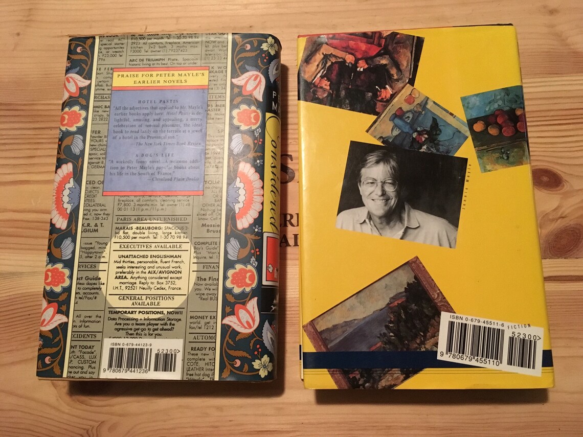 Set of 2 First Edition Books by Peter Mayle Etsy