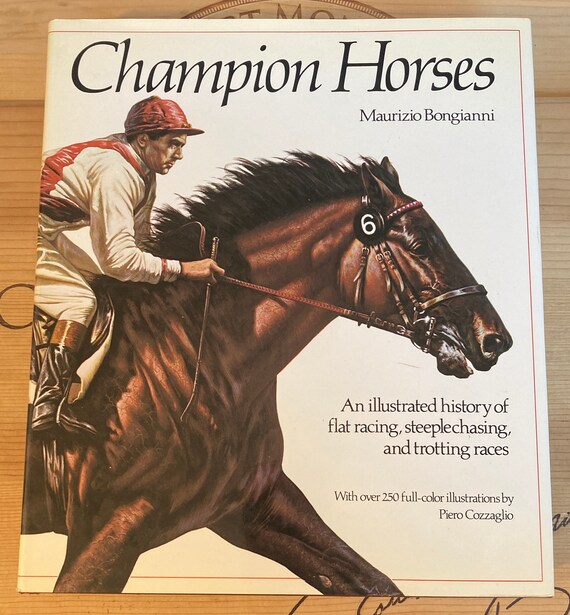 Vintage Edition Coffee Table Book Champion Horses by Maurizio Etsy