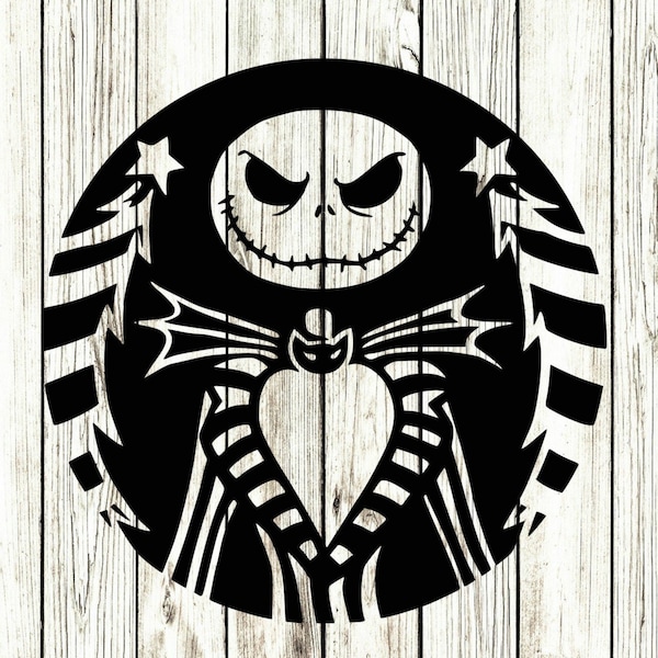 Jack skellington svg, A nightmare before Christmas svg, cut files for cricut, cut files for silhouette, INSTANT DOWNLOAD