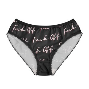 F*ck Off Women&#39;s Panties, Funny gift