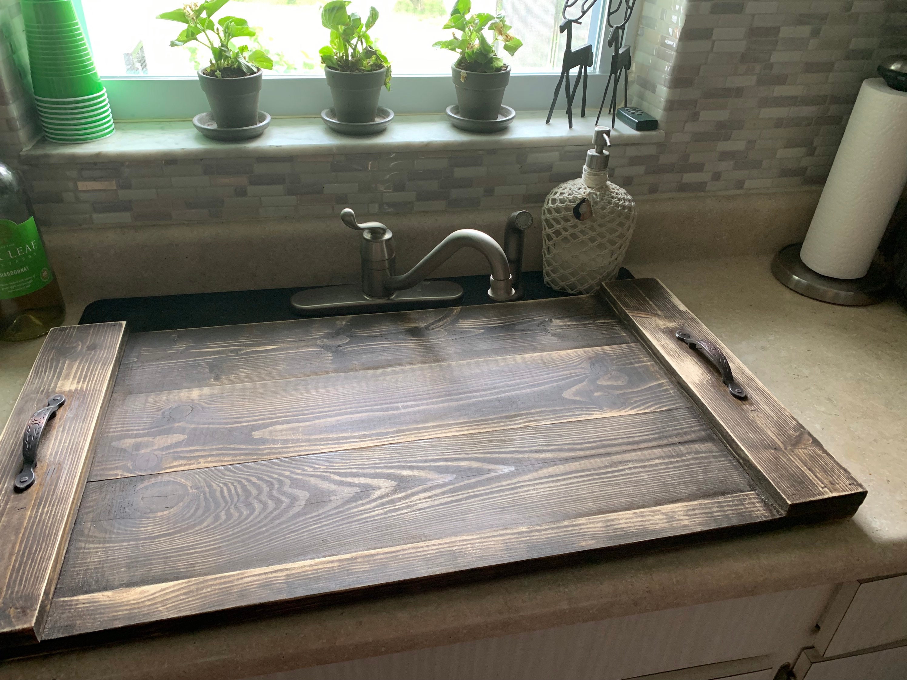 Custom Sink cover cutting board — Ingrained Expressions