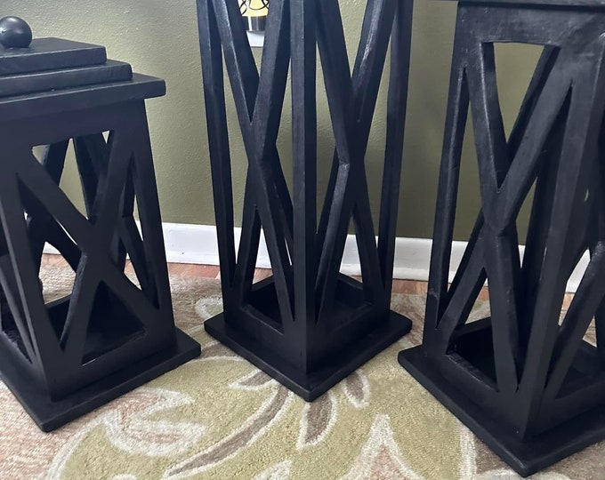 Wood handmade Lantern several styles