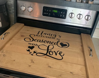 Noodle Board Stove top covers these are for electric or a totally flat gas