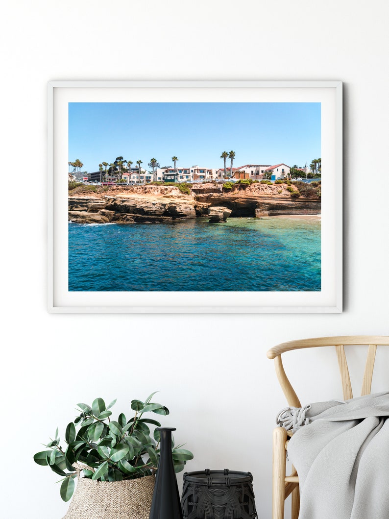 California Beach Decor San Diego Wall Art La Jolla Cove
