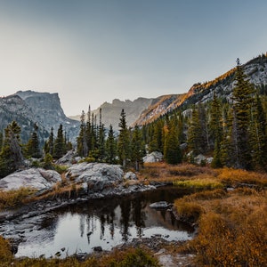 Colorado Mountain photo, Rocky Mountain National Park, Nature Art Print, Colorado Travel photo, Landscape Photography