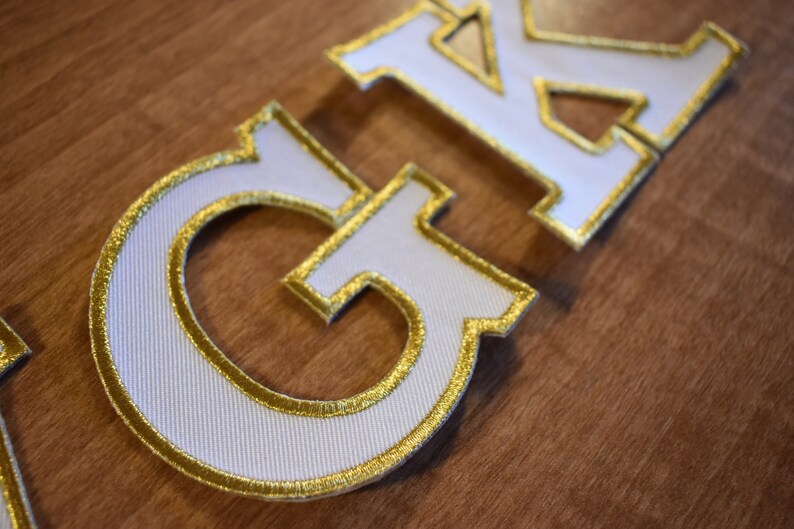 Vegas Golden Knights v G K Ironon White & Gold Etsy