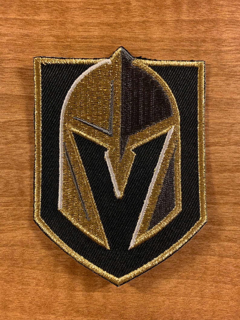 Golden Knights 3 Tall Primary Logo Jersey Patch Ironon Etsy