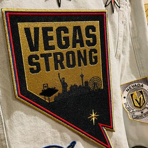 Grande toppa Nevada Day Vegas Strong da 10"