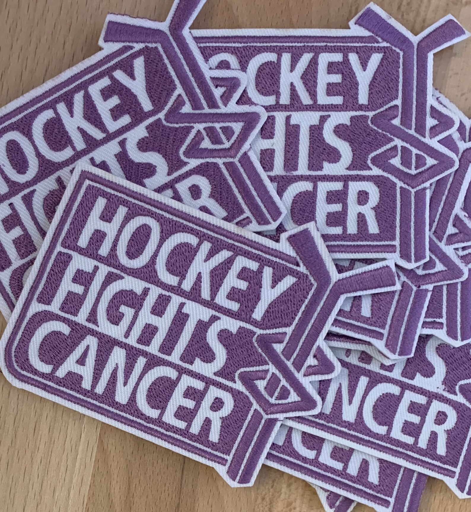 Hockey Fights Cancer NHL Logo Jersey Patch IronOn Etsy