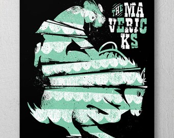 The Mavericks - Gig Poster