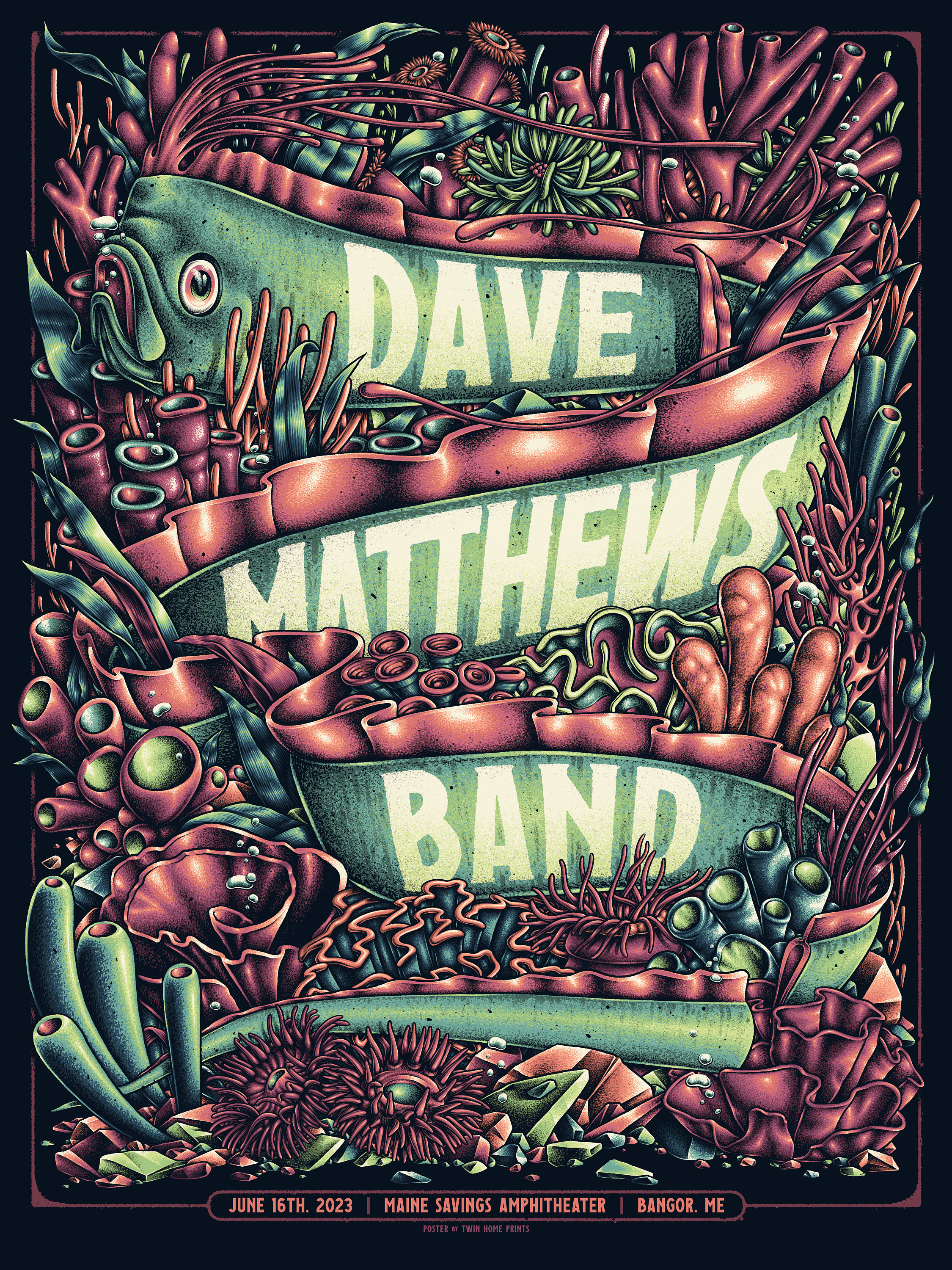 Dave Matthews Band - Gig Poster - Etsy