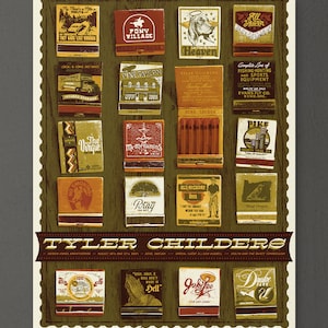Póster oficial del concierto de Tyler Childers