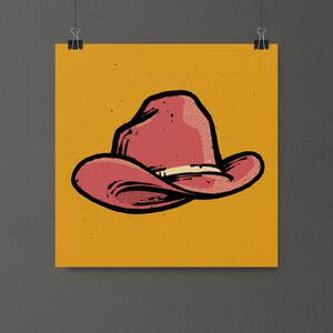 Howdy - Mini Screen Print