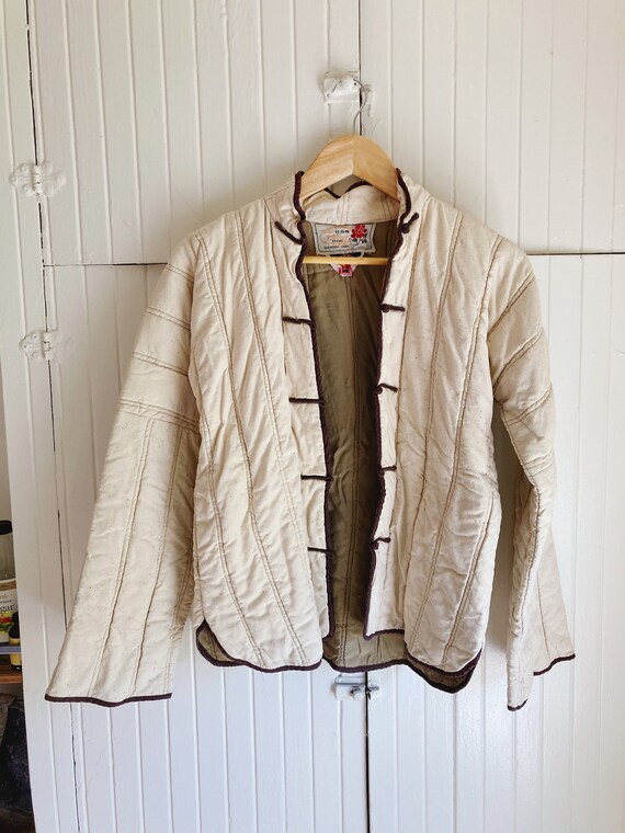 Chinese linen quilted jacket